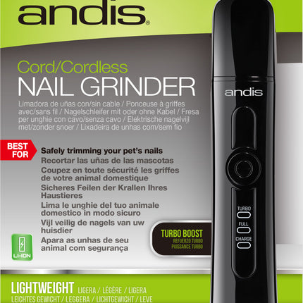 Andis - 2-Speed Cordless Nail Grinder