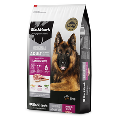 Black Hawk - Lamb & Rice Adult Dry Food (20kg)