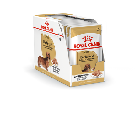 Royal Canin - Dachshund Breed Adult Dog Wet Food (85g x 12pk)