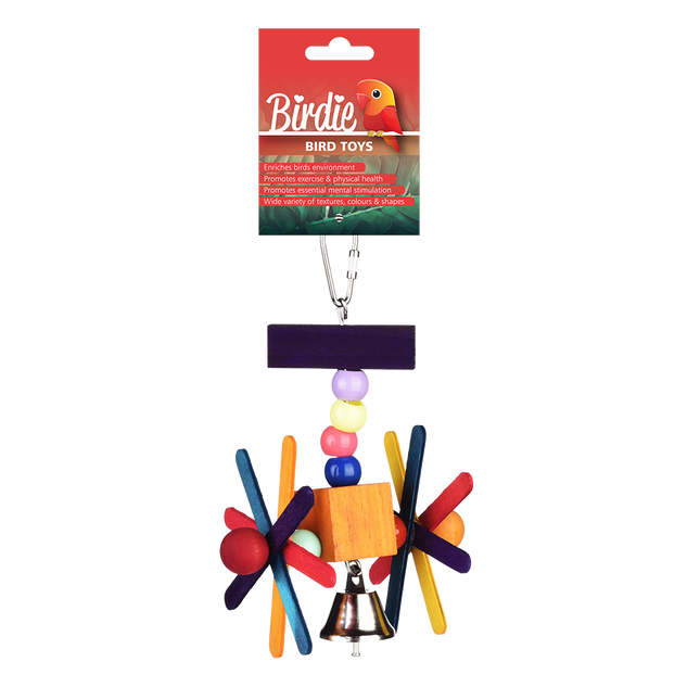 Birdie - Rainbow Flying Wheel Bird Toy