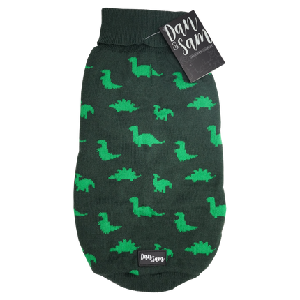 Dan & Sam - Dog Jumper (Dinosaur Land) - 50cm