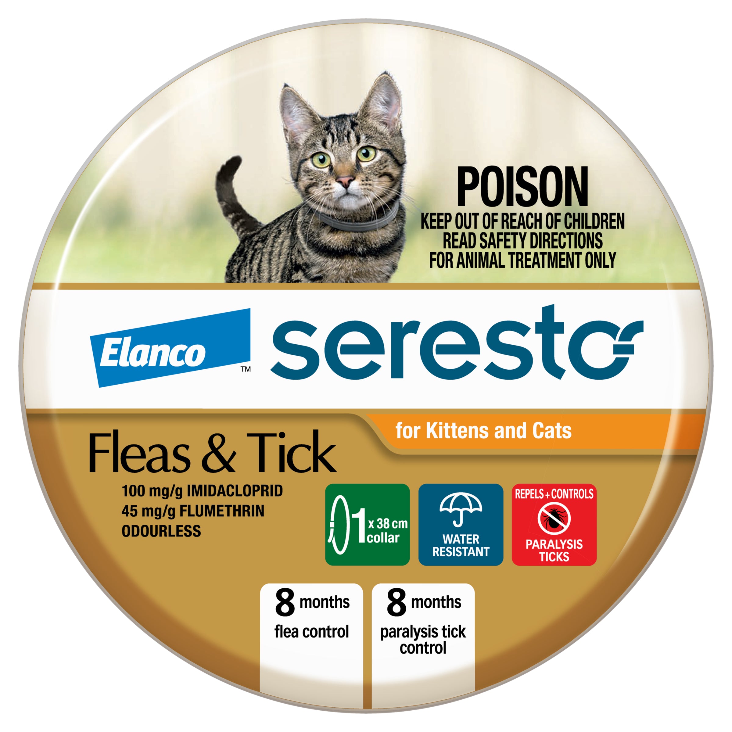 Seresto Flea Tick Collar for Kittens and Cats – Pets Domain