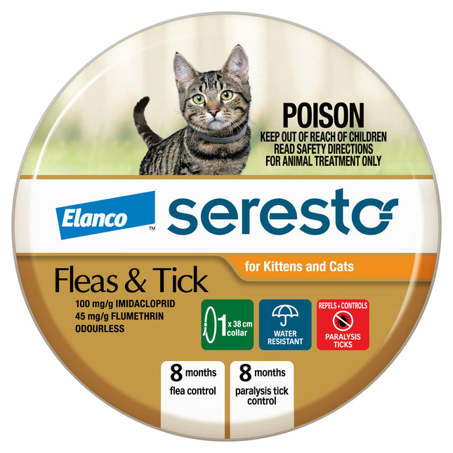 Seresto - Flea & Tick Collar for Kittens and Cats