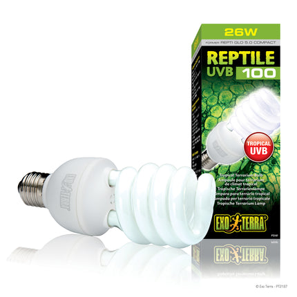 Exo Terra - Reptile UVB100 Repti Glo 5.0 Tropical Compact (25w)
