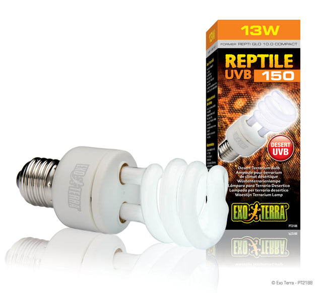 Exo Terra - Reptile UVB150 Repti Glo 2.0 Desert Compact (13w)