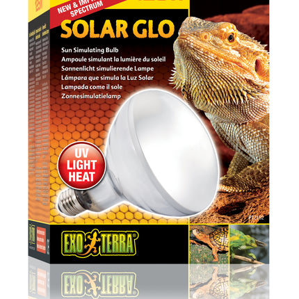 Exo Terra - Solar Glo Self Ballasted UV Heat Lamp (125w)