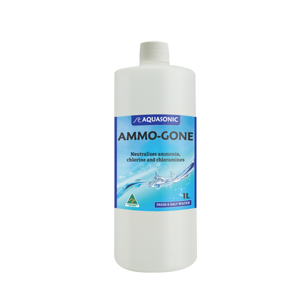Aquasonic - Ammo-Gone Water Conditioner (1L)