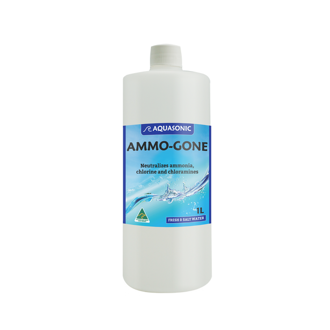 Aquasonic - Ammo-Gone Water Conditioner (1L)