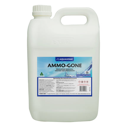Aquasonic - Ammo-Gone Water Conditioner (5L)