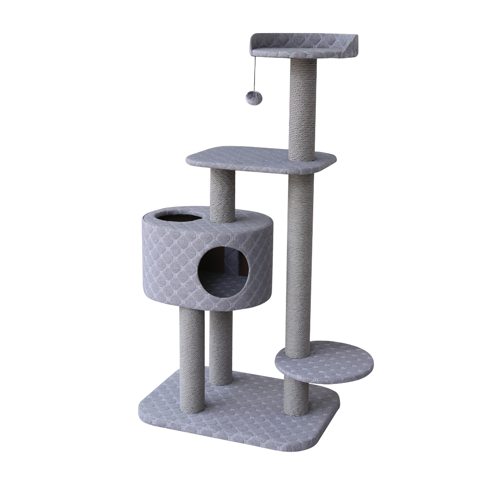 Feline First Rosewood Cat Tree – Pets Domain