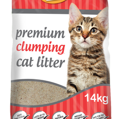 Feline First - Clumping Cat Litter (14kg)