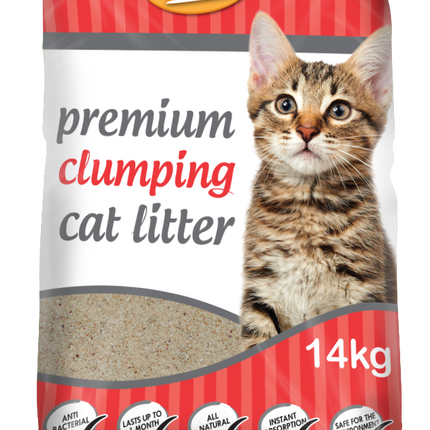Feline First - Clumping Cat Litter (14kg)