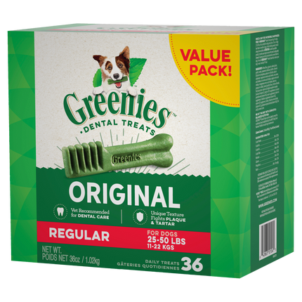GREENIES - Original Value Pack Regular Dog Treat (1kg)
