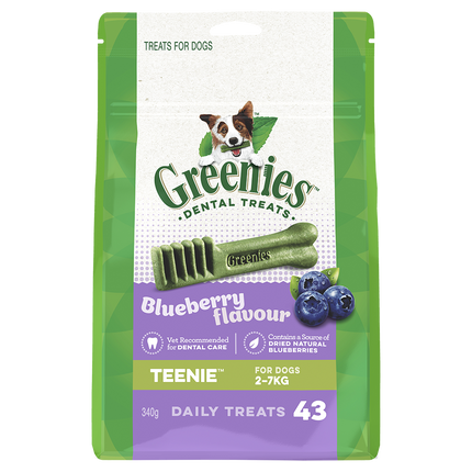 GREENIES - Blueberry Teenie Dog Treat (340g)
