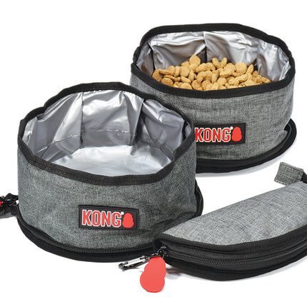 KONG - Fold-Up Double Bowl