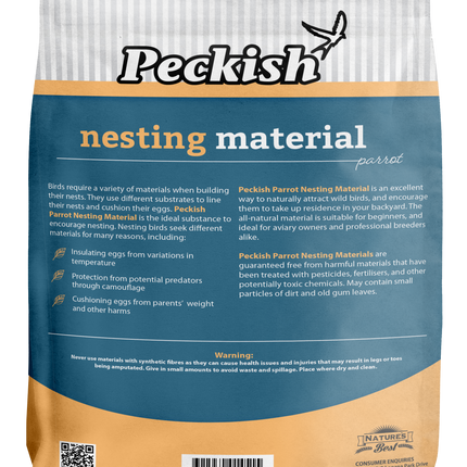 Peckish - Nesting Material Parrot (700g)