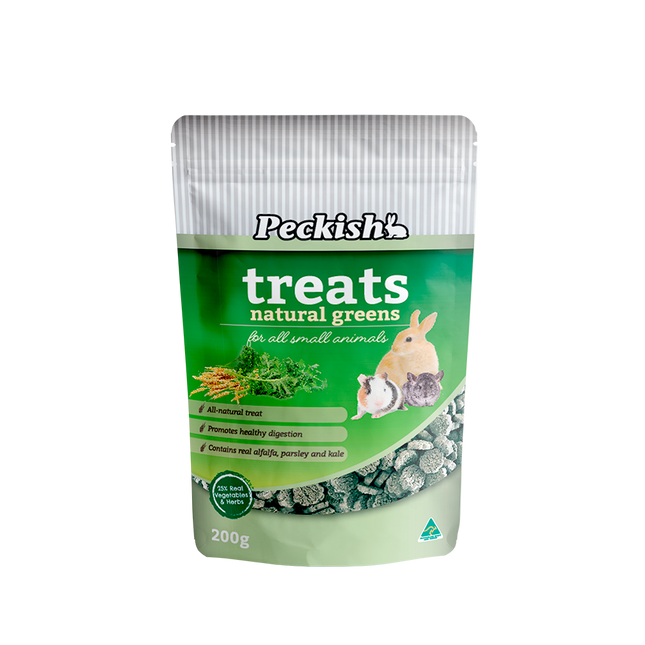 Peckish - Small Animal Natural Greens Treat 200g