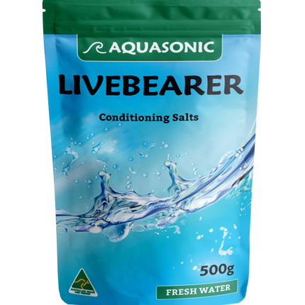 Aquasonic - Livebearer Conditioning Salts (500g)