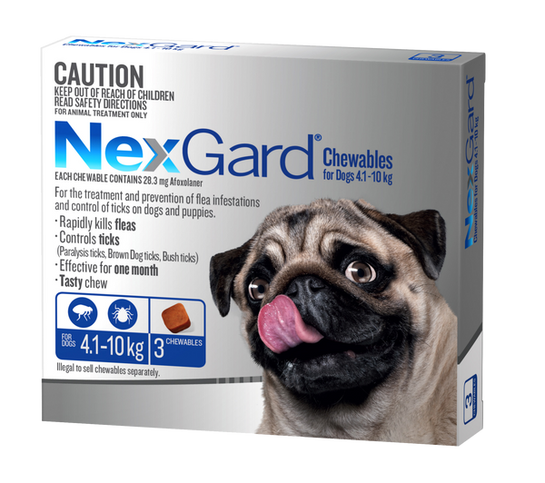 NexGard Chewables Dog (3pk) – Pets Domain