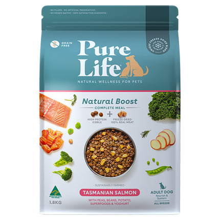 Pure Life - Natural Boost Salmon Dog Food