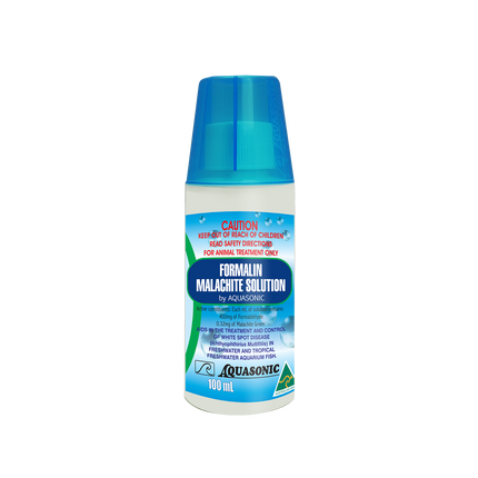 Aquasonic - Formalin Malachite Solution (100ml)