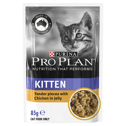 PRO PLAN - Kitten Chicken in Gravy Cat Wet Food (85g x 12pk)