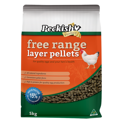 Peckish - Free Range Layer Pellets (5kg)
