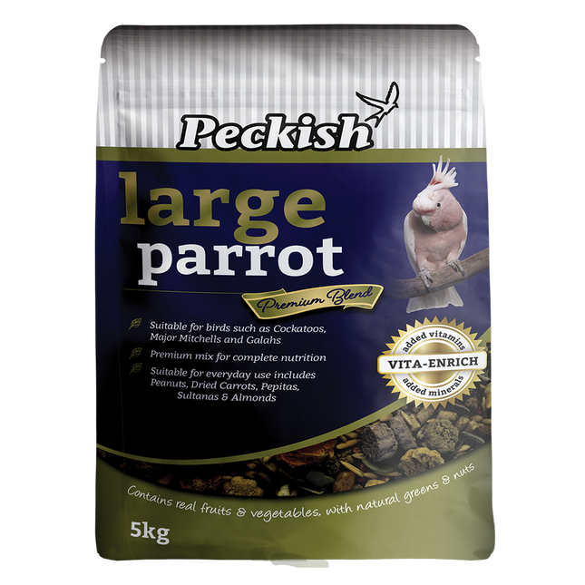Peckish - Large Parrot Premium Blend (5kg)