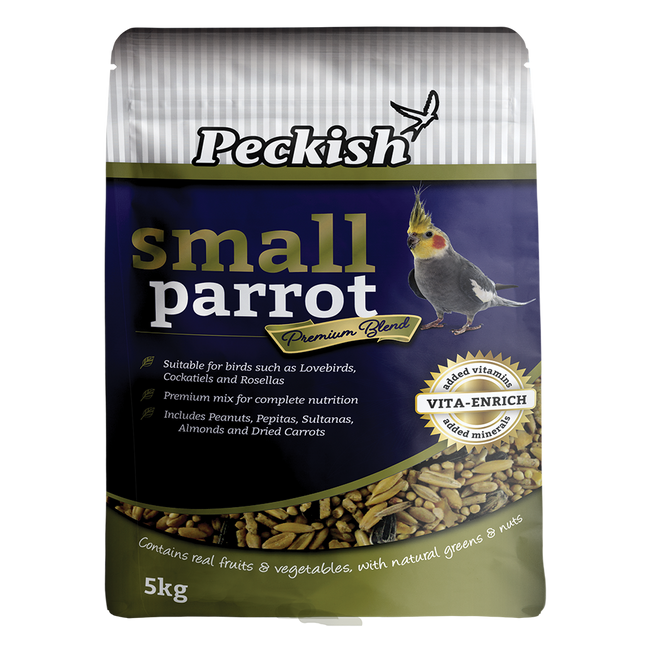 Peckish - Small Parrot Premium Blend (5kg)