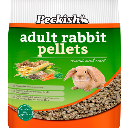 Peckish - Adult Rabbit Pellets Carrot & Mint (4.5kg)