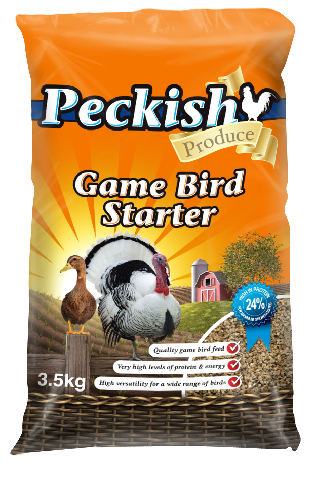 Peckish - Game Bird Starter (7.5kg)