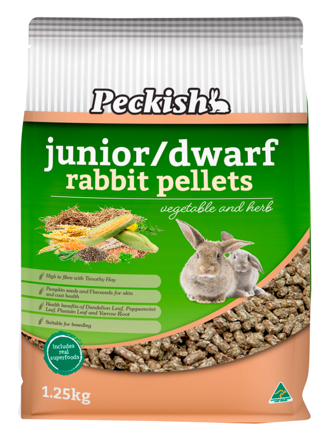 Peckish - Junior/Dwarf Rabbit Pellets (1.25kg)