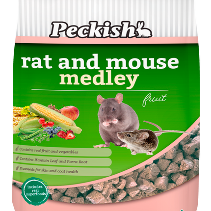 Peckish - Rat and Mouse Medley Fruit (1.5kg)