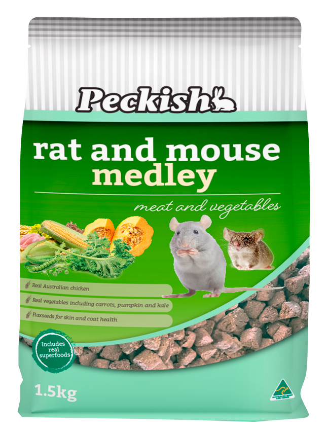 Peckish - Rat and Mouse Medley Meat and Vegetables (1.5kg)