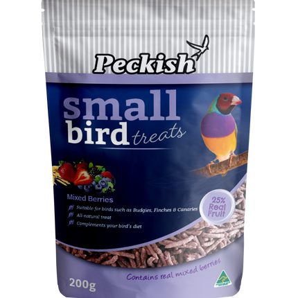 Peckish - Small Bird Mixed Berry Treat 200g