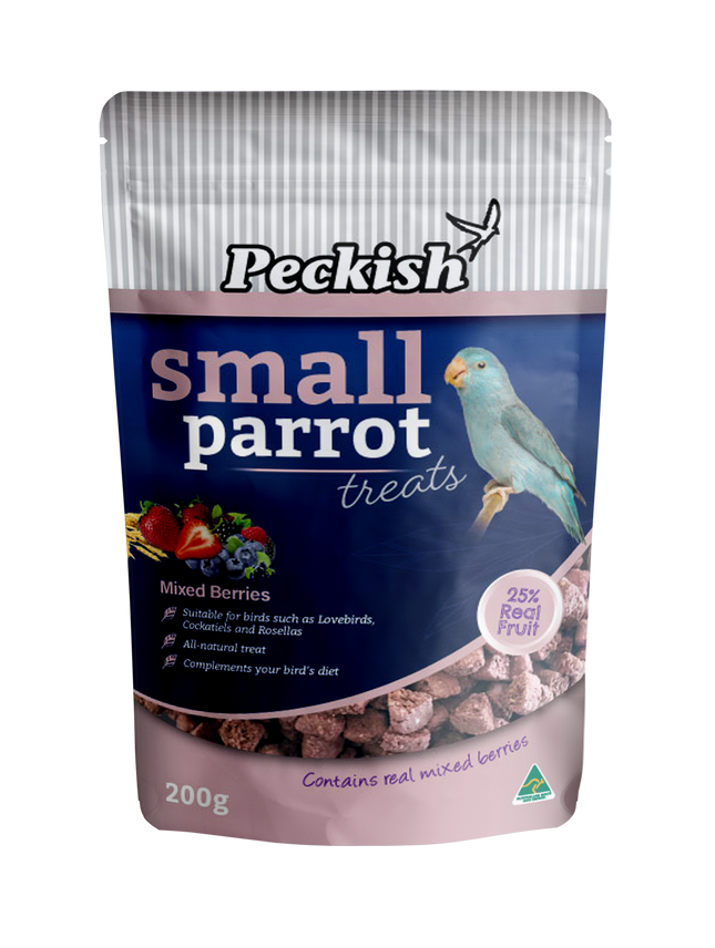 Peckish - Small Parrot Mixed Berry Treat 200g
