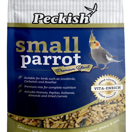 Peckish - Small Parrot Premium Blend (1.5kg)