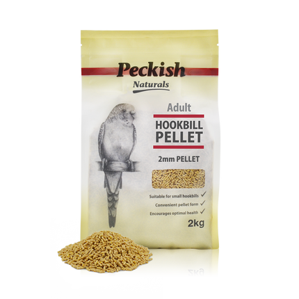 Peckish - Adult Hookbill 2mm Pellet (2kg)