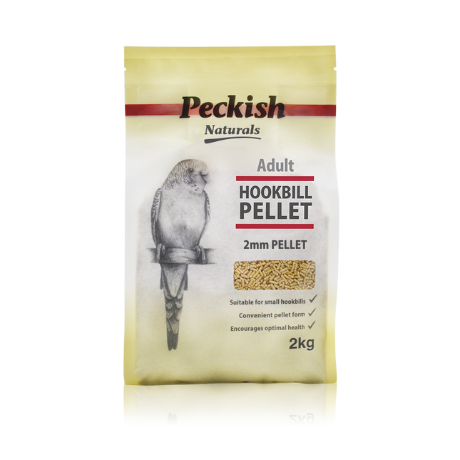 Peckish - Adult Hookbill 2mm Pellet (2kg)
