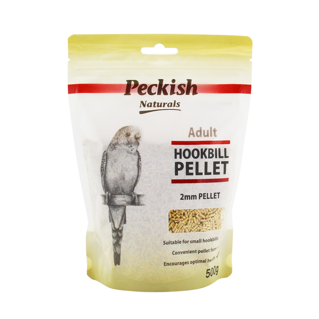 Peckish - Adult Hookbill 2mm Pellet (500g)