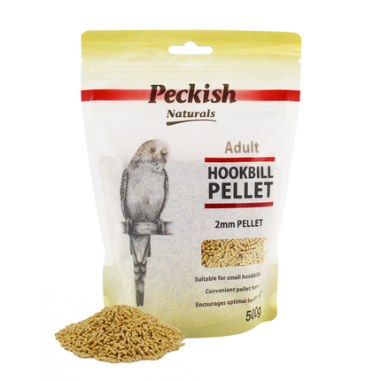 Peckish - Adult Hookbill 2mm Pellet (500g)