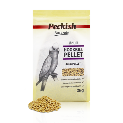 Peckish - Adult Hookbill 4mm Pellet (2kg)