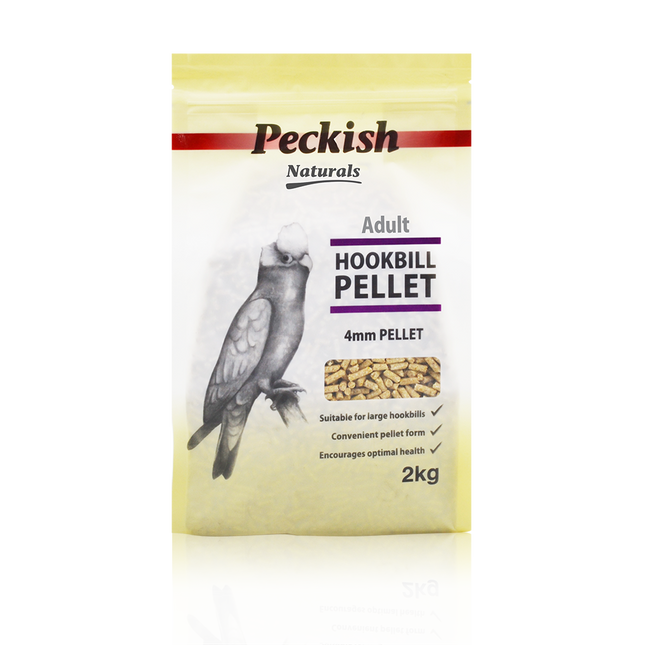 Peckish - Adult Hookbill 4mm Pellet (2kg)