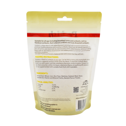 Peckish - Lorikeet Blend Banana (500g)