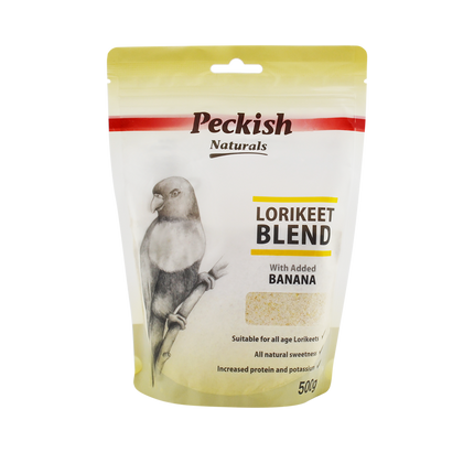 Peckish - Lorikeet Blend Banana (500g)