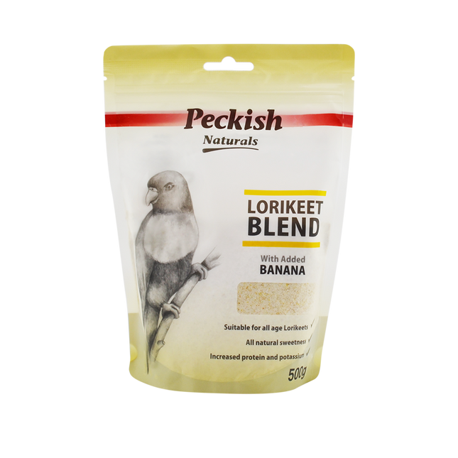 Peckish - Lorikeet Blend Banana (500g)