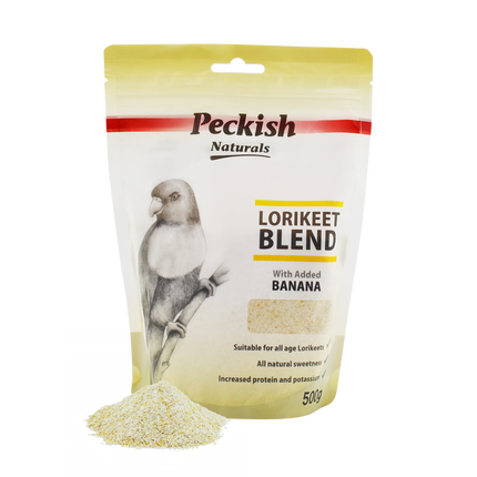 Peckish - Lorikeet Blend Banana (500g)