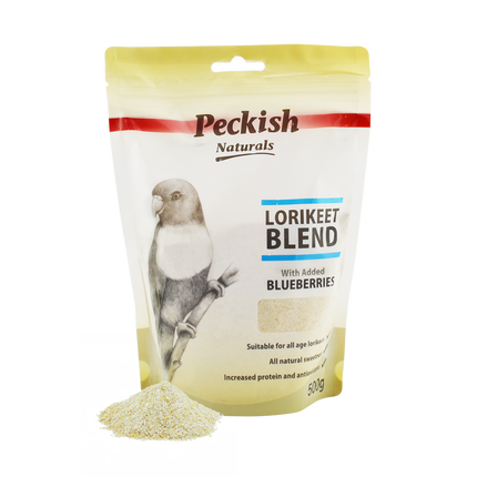 Peckish - Lorikeet Blend Blueberry (500g)