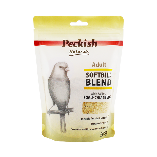 Peckish - Adult Softbill Blend Egg & Chia Seeds (500g)