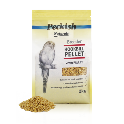 Peckish - Breeder Hookbill 2mm Pellet (2kg)